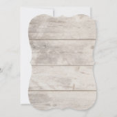 Red Cardinal Holly Berry Wood Christmas Corporate Kaart (Achterkant)