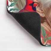 Red Cardinal Memorial Keepsake FOTO Muismat (Hoek)