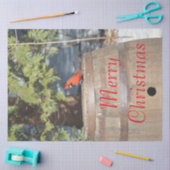 Red Cardinal Rustic Charm Tissue Tissuepapier (Craft)