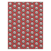 Red Cardinal with Holly Berries Tafelkleed (Voorkant)