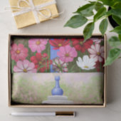 Red Cardinals Bird House Flower Garden Tissuepapier (Geschenk)