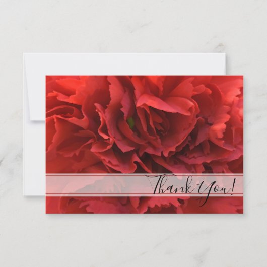 Red Carnan Floral bedankt (Voorkant)