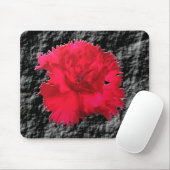 Red Carnan Floral Fantasy Mousepad Muismat (Met muis)
