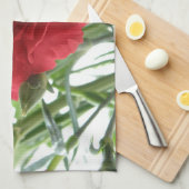 Red Carnan Kitchen Towel Theedoek (Quarter Fold)