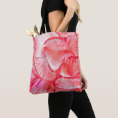 Red Carnation All-Over-Print Canvas tas, gemiddeld Tote Bag (Dichtbij)