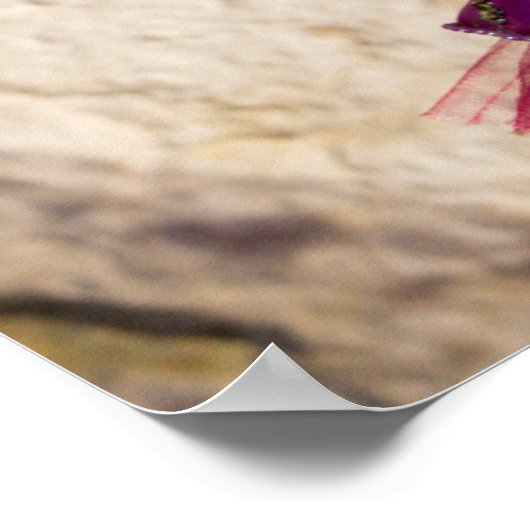 Red Carnival Costume, Venice Poster (Hoek)