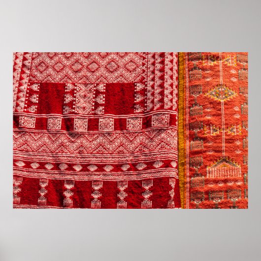 Red Carpet At Market Poster (Voorkant)