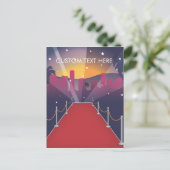 Red Carpet Celebrity Briefkaart (Staand voorkant)