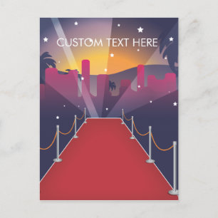 Red Carpet Celebrity Briefkaart