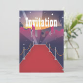 Red Carpet Celebrity Kaart (Staand voorkant)