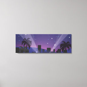 Red Carpet Celebrity Limo Canvas Afdruk