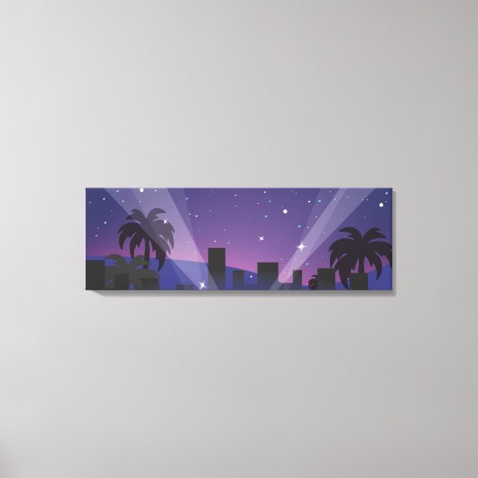 Red Carpet Celebrity Limo Canvas Afdruk (Voorkant)