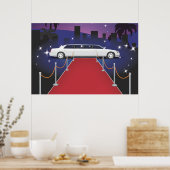 Red Carpet Celebrity Limo Poster (Keuken)