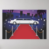 Red Carpet Celebrity Limo Poster (Voorkant)