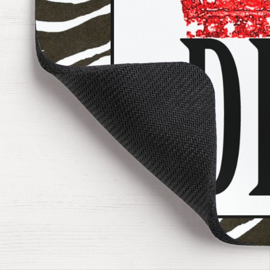 Red Carpet Diva Mousepad Muismat (Hoek)