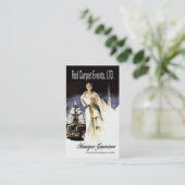 "Red Carpet Events I" — Event Planner, coördinator Visitekaartje (Staand voorkant)