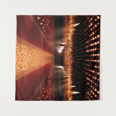 Red carpet festival: glamoureuze scène. wandkleed (Voorkant (horizontaal))