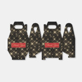 Red Carpet Gold Dust Party Favor Box Bedankdoosjes (Uitgevouwen)