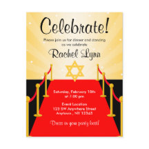 Red Carpet Hollywood Bat Mitzvah Receptie