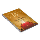 Red Carpet Hollywood Star Sweet 15 Guest Book Notitieboek (Rechterzijde)