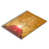 Red Carpet Hollywood Star Sweet 15 Guest Book Notitieboek (Linkerzijde)