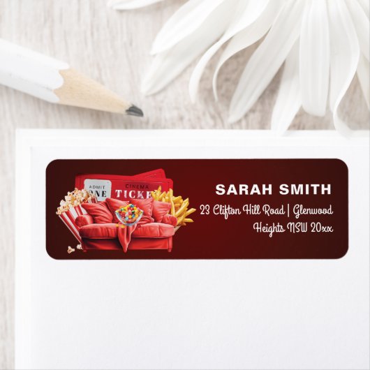 Red Carpet Movie Night Etiket (Insitu)