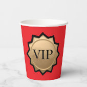 Red Carpet Premiere Verjaardag Glamoureuze Film Pa Papieren Bekers (Achterkant)