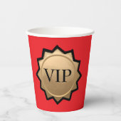 Red Carpet Premiere Verjaardag Glamoureuze Film Pa Papieren Bekers (Voorkant)