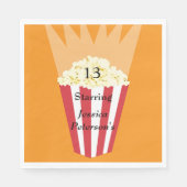 Red Carpet Premiere Verjaardag Glamoureuze Film Pa Servet (Voorkant)