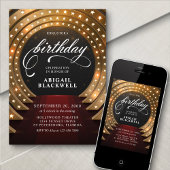 Red Carpet VIP Hollywood Verjaardag Kaart