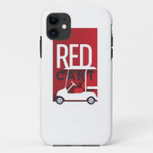 Red Cart Golf Mobile Hoesje (Achterkant)