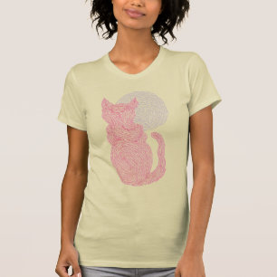 Red Cat en het Moon T-shirt