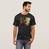 Red Cat wearing for celebrating St Patrics Day T-shirt (Voorkant volledig)