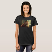 Red Cat wearing for celebrating St Patrics Day T-shirt (Voorkant volledig)