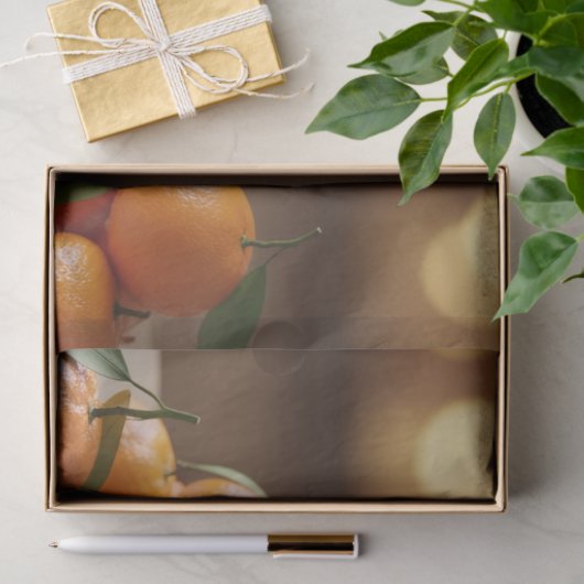 Red Caviar, Champagne, Tangerines, Festive Dinner Tissuepapier (Geschenk)