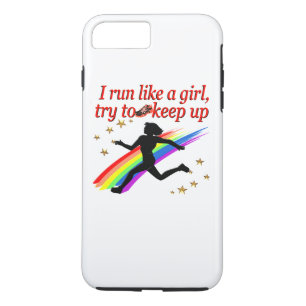 RED CHAMPION GIRL TRACK EN FIELD DESIGN Case-Mate iPhone CASE