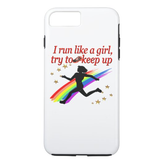 RED CHAMPION GIRL TRACK EN FIELD DESIGN Case-Mate iPhone CASE (Achterkant)