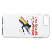 RED CHAMPION GIRL TRACK EN FIELD DESIGN Case-Mate iPhone CASE (Achterkant (Horizontaal))