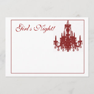 Red Chandelier Kaart