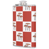 Red check with mushroom heupfles (Links)