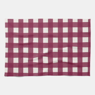 Red Checker Dish Towel Theedoek