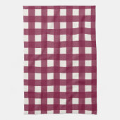 Red Checker Dish Towel Theedoek (Verticaal)
