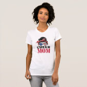 Red Cheer mama T-shirt (Voorkant volledig)
