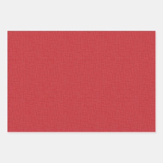 Red Cheerleader Pom Pom Pattern Inpakpapier Vel (Voorkant 2)