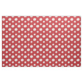 Red Cheerleader Pom Pom Pattern Stof (Fat Quarter)
