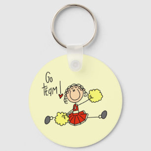 Red Cheerleader T-shirts en cadeautjes Sleutelhanger