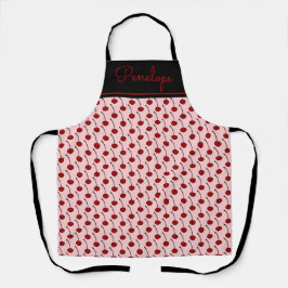 Red Cherries gepersonaliseerd Schort