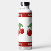 Red Cherries gepersonaliseerd Waterfles (Rechts)