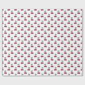 Red Cherries Morden Pattern Cadeaupapier (Vlak)
