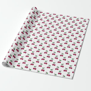 Red Cherries Morden Pattern Cadeaupapier